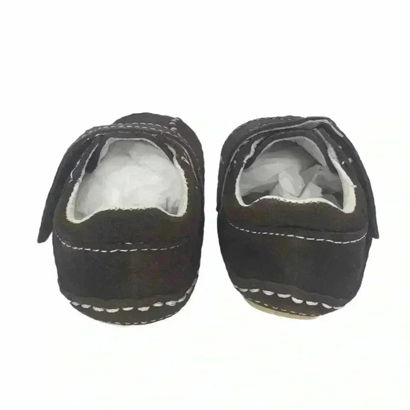 Rileyroos Jakester Baby Shoes Saddle Brown 3–6M Suede Walkers NWT Soft Sole - Picture 9 of 12